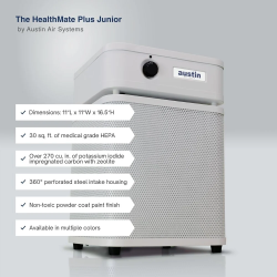 Austin Air HealthMate Plus Junior HM250 | HEPA + Carbon
