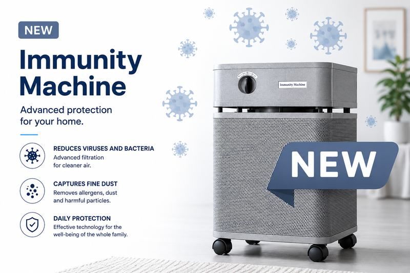 Austin Air announces the launch of the Immunity Machine, its most advanced air purifier.